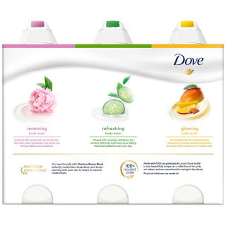 Dove Refresh & Renew Body Wash Collection (24 oz., 3 pk.)