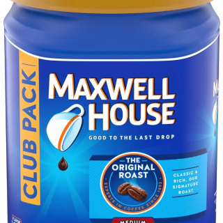 Maxwell House Original Roast Ground Coffee (48 oz.)